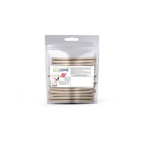 Ossinho Palito Para Cachorro 100% Vegetal 15Mm 500Gr