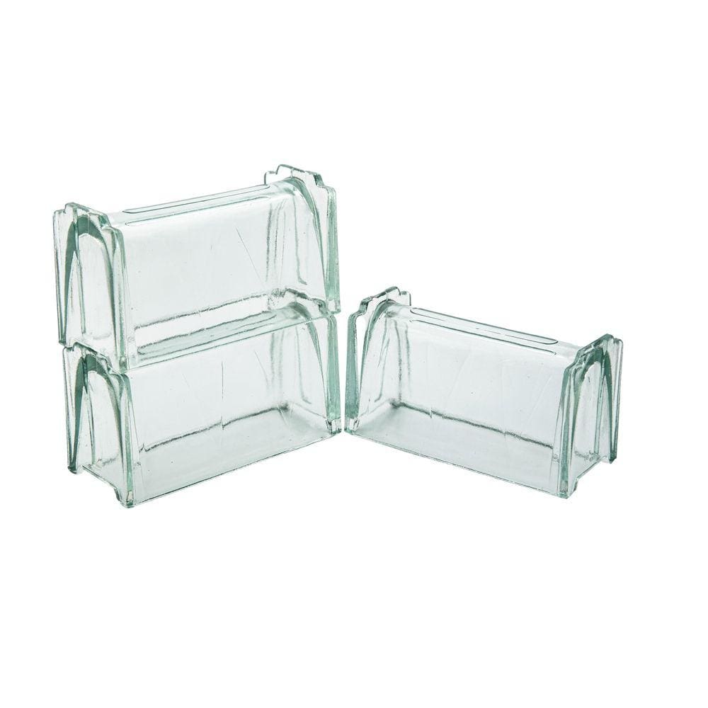 Elemento Vazado De Vidro Capela Duna 19 X 9,5 X 8 - Ibravir