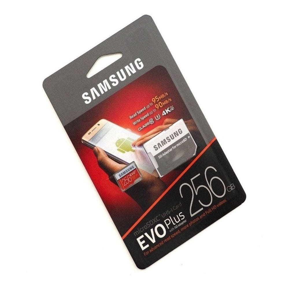 Cartão Micro Sdxc Evo Plus 256Gb 100Mbs Sem Adaptador