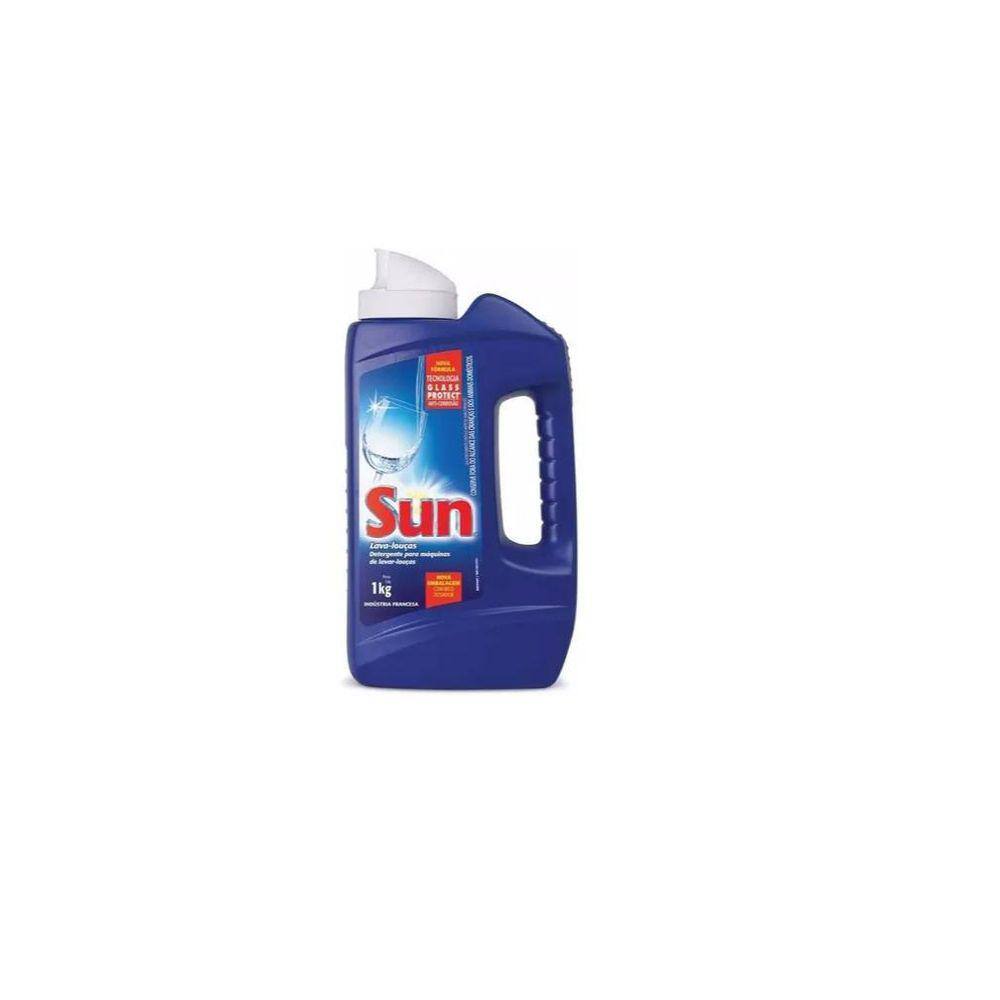 Detergente Em Pó Sun Para Máquina De Lavar Louças 1Kg