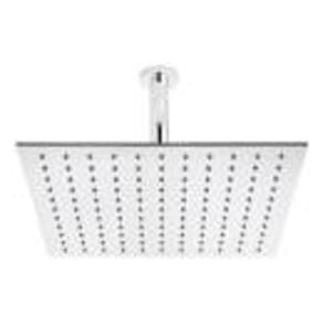 Ducha De Teto Inox Ss304 Slim 25X25 Com Braço