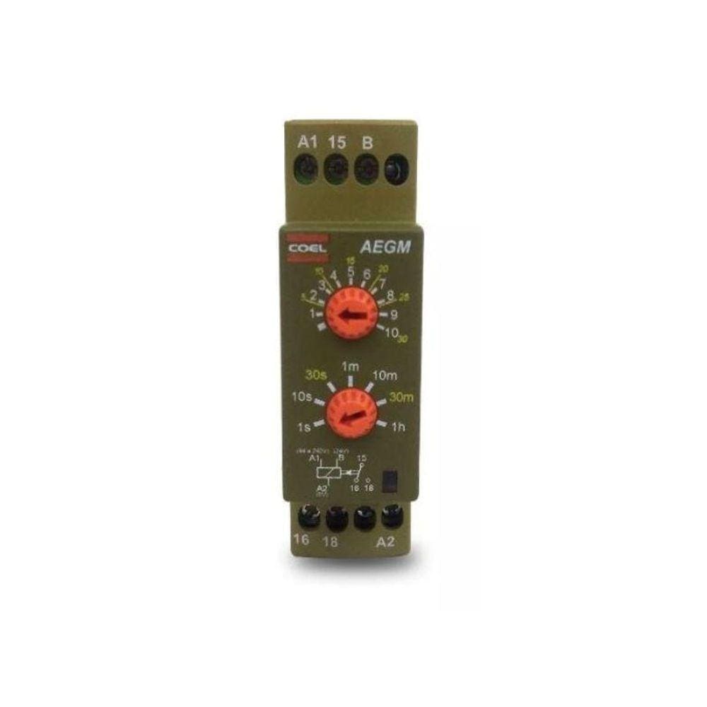 Relé Temporizador Multifunção Pulso Retardo Aegm 94 A