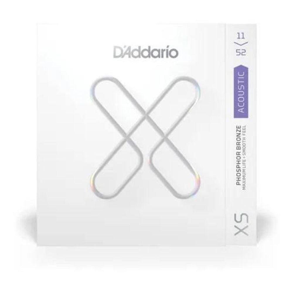 Encordoamento Xs Daddario 011/052 Violão Phosphor Lançamento