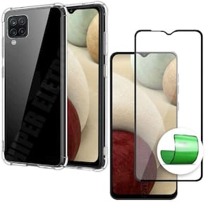 Capa Capinha + Película 9D Cerâmica Samsung A12