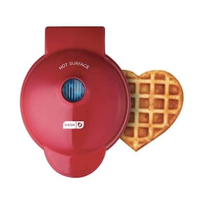 Mini Maquina De Waffle Dash D - Formato Coração - 350W