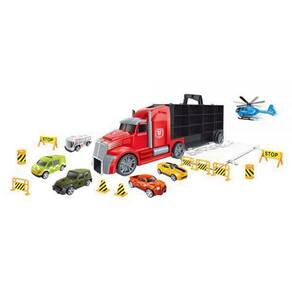 Caminhão Carreta Maleta Serviços Com Carrinhos E Acessórios