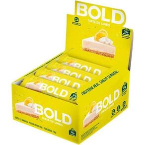 Bold Barra De Proteína Torta de Limão Caixa 12 Unidades