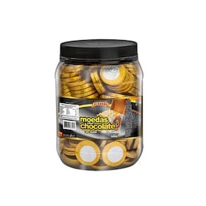 Pote Moedas De Chocolate Ao Leite 690G