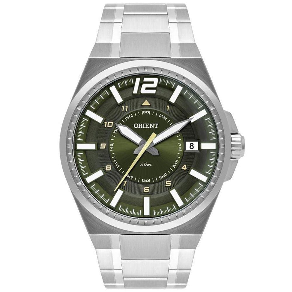 Relógio Orient Masculino Mbss1408 E2Sx Esportivo Prateado