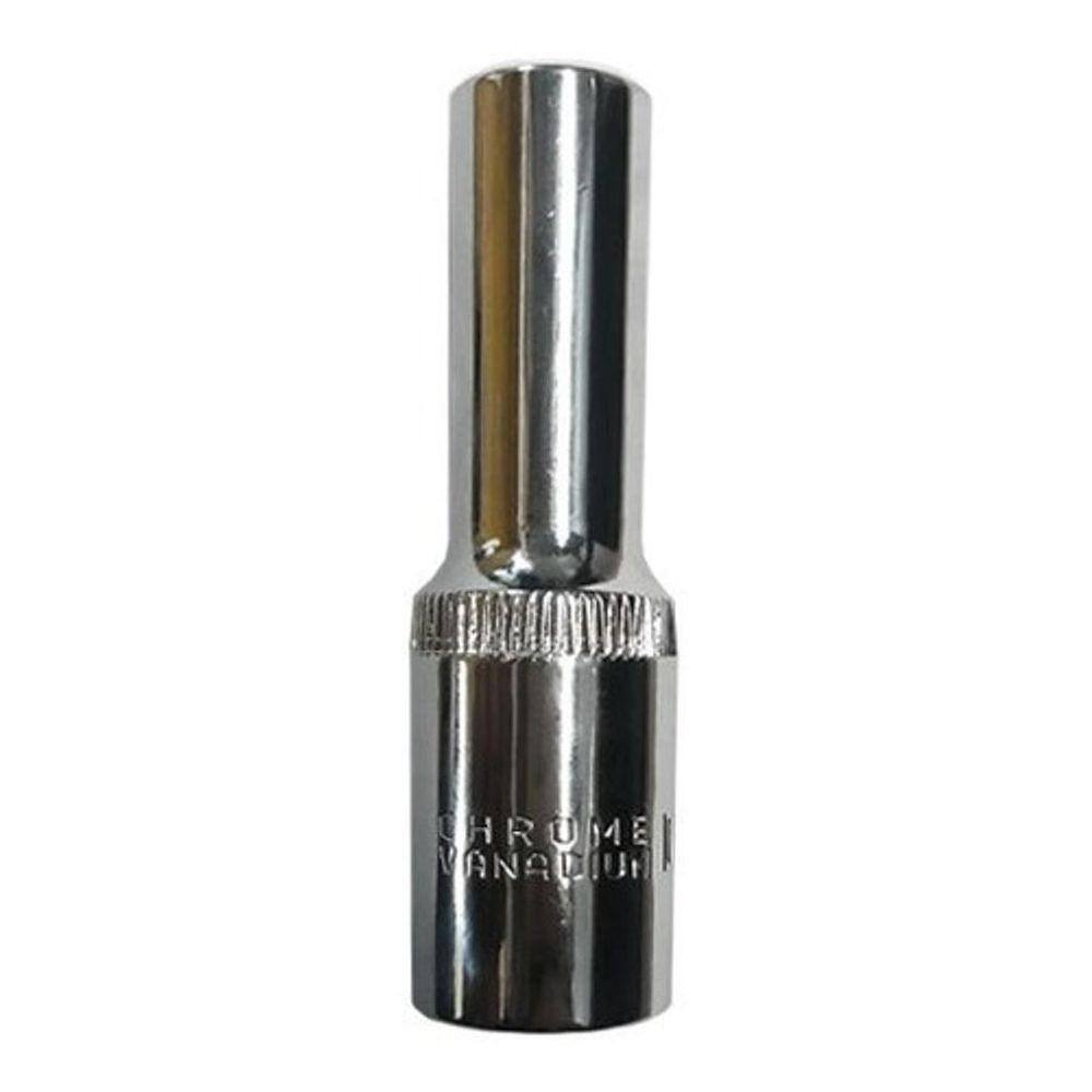 Soquete 13 Mm Longo Sextavado Encaixe 1/2 - Eda 8Ux