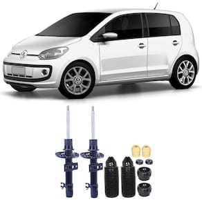 Amortecedor + Kit Batente Volkswagen Up Dianteiro 2014 Até 2020 O Par