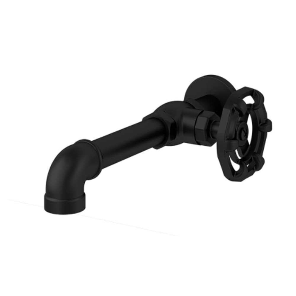 Torneira Lavatório De Parede Living Clássica Fani 1199 BK700 Black Fosco