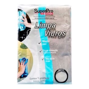 Pano Microfibra Limpa Vidro 1 Un - Superpro