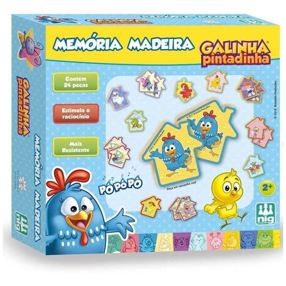 Jogo da Memoria - Galinha Pintadinha - GUI PRESENTES