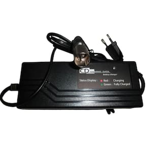 Carregador De Bateria Bivolt Patinete Elétrico 48V 12Ah