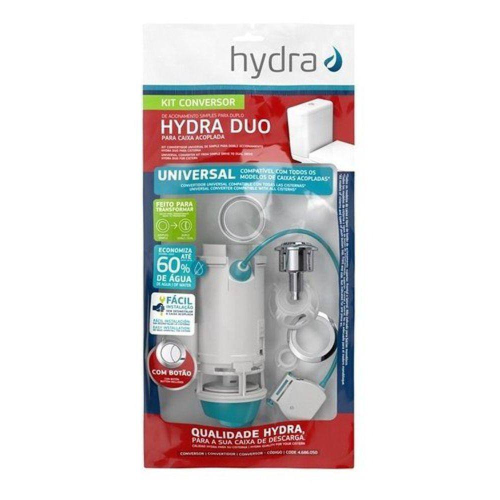 Kit Conversor P Caixa Acoplada Universal Duplo Botão Deca