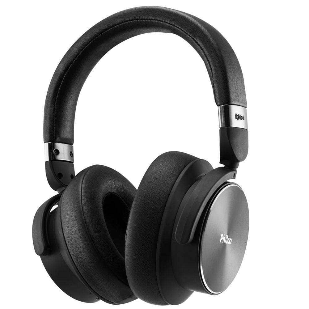 Fone De Ouvido Philco Pfo04Btp Wireless Noise-Cancelling 30H Bivolt