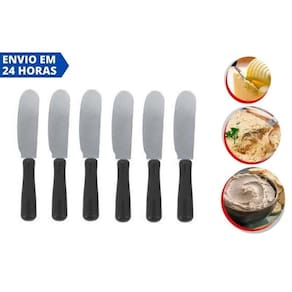 ESPÁTULA PARA MANTEIGA KIT COM 6 Peças PATÊ