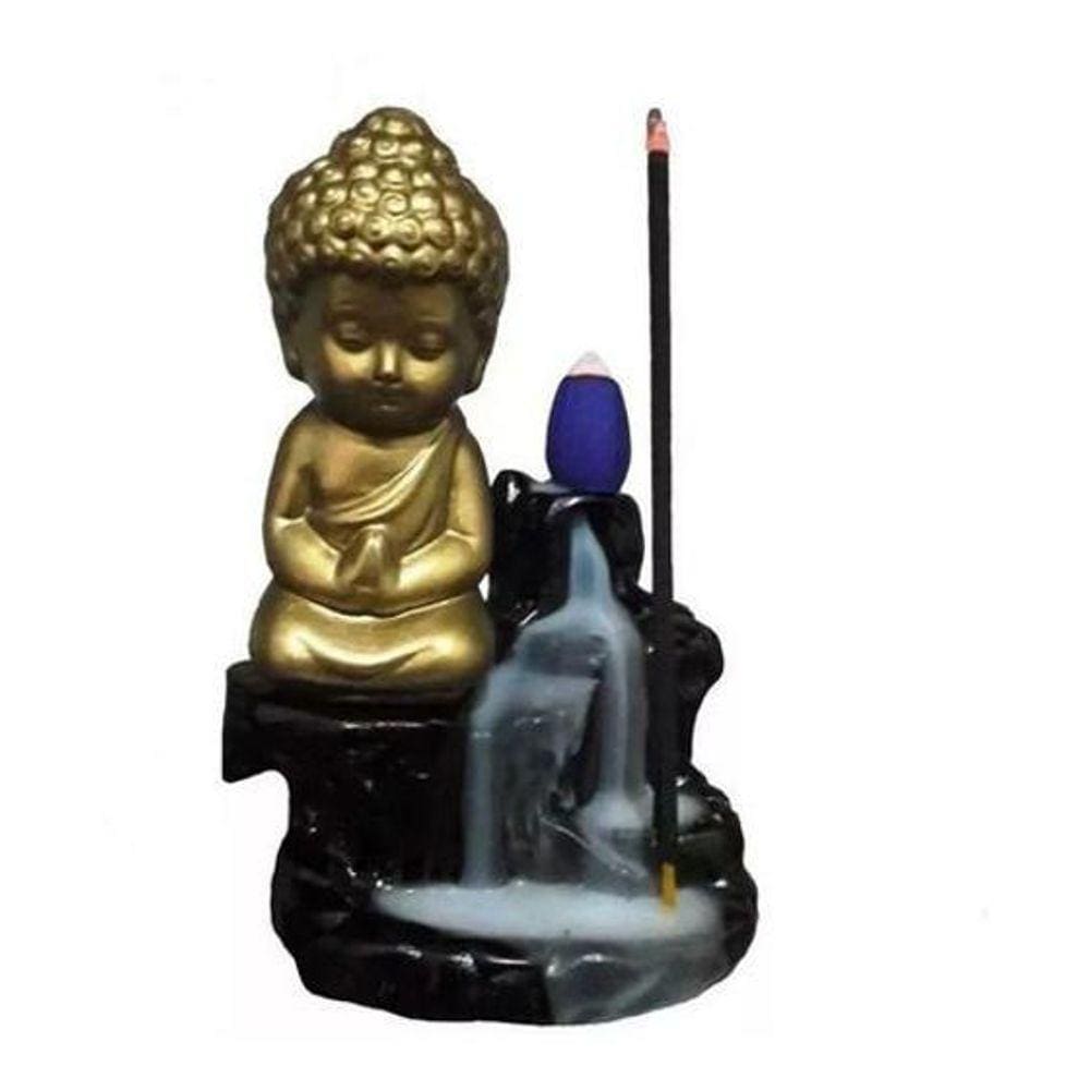 Incensário Cascata Budinha / Atacado Kit Com 10 Unidades
