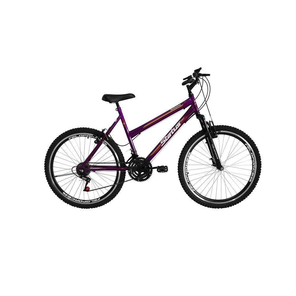 Bicicleta Status Belíssima Aro 20 1V V-Brake Rosa Barbie