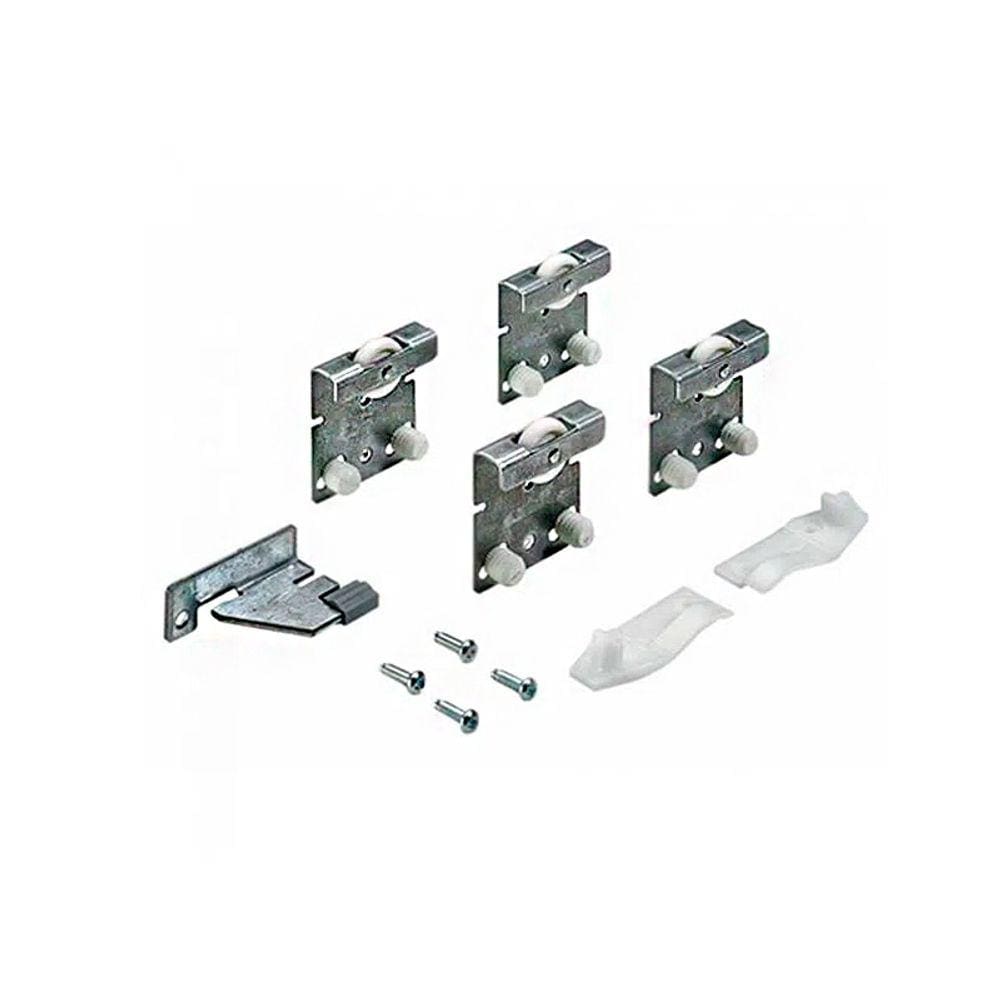 Sistema De Portas De Correr Tl 27 (40 Kg) Hettich 2 Portas