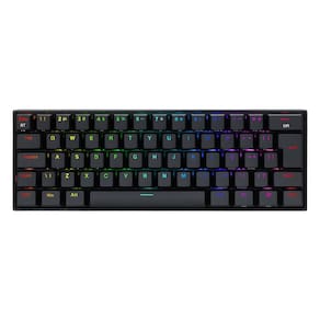 Teclado Mecânico Gamer Redragon Draconic Pro Preto 60% Rgb