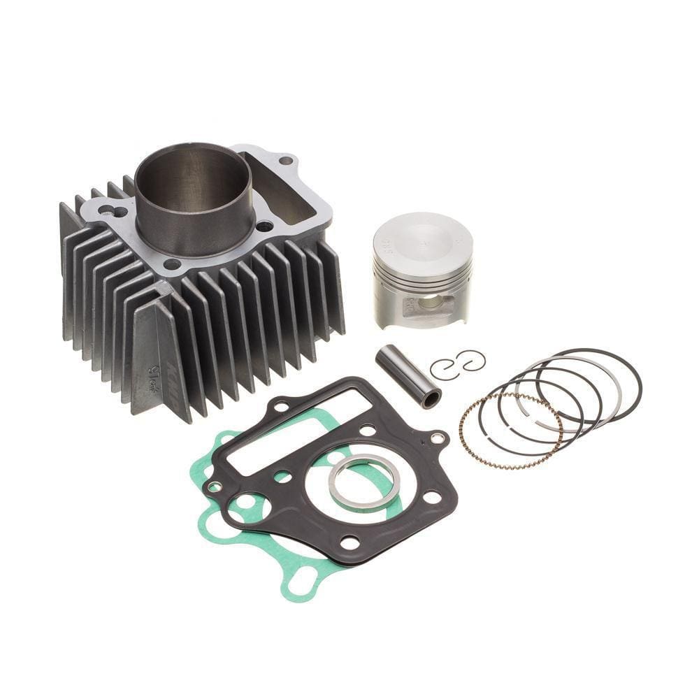 Kit Kmp Com Cilindro Pistao Anel E Junta Kit-A Pop 100