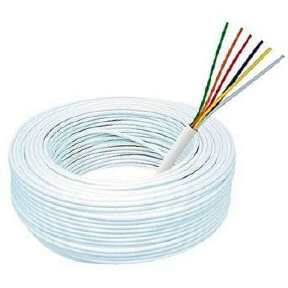 Cabo para Alarme Telecam 06 vias 6x40 rolo 100 metros