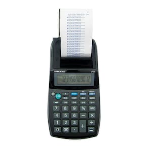 Calculadora Impressão Bobina 12 Digitos Semi Profissional Ac