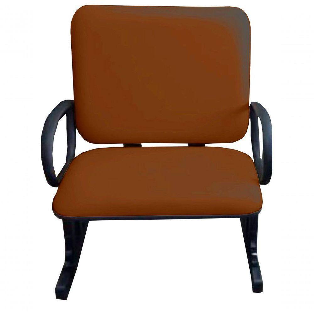 Cadeira Para Escritório Para Obesos Até 250kg Marrom