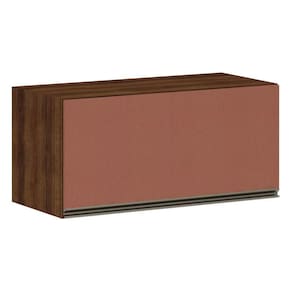 Armário Para Cozinha 80 Cm 1 Porta Dourado Com Gaia
