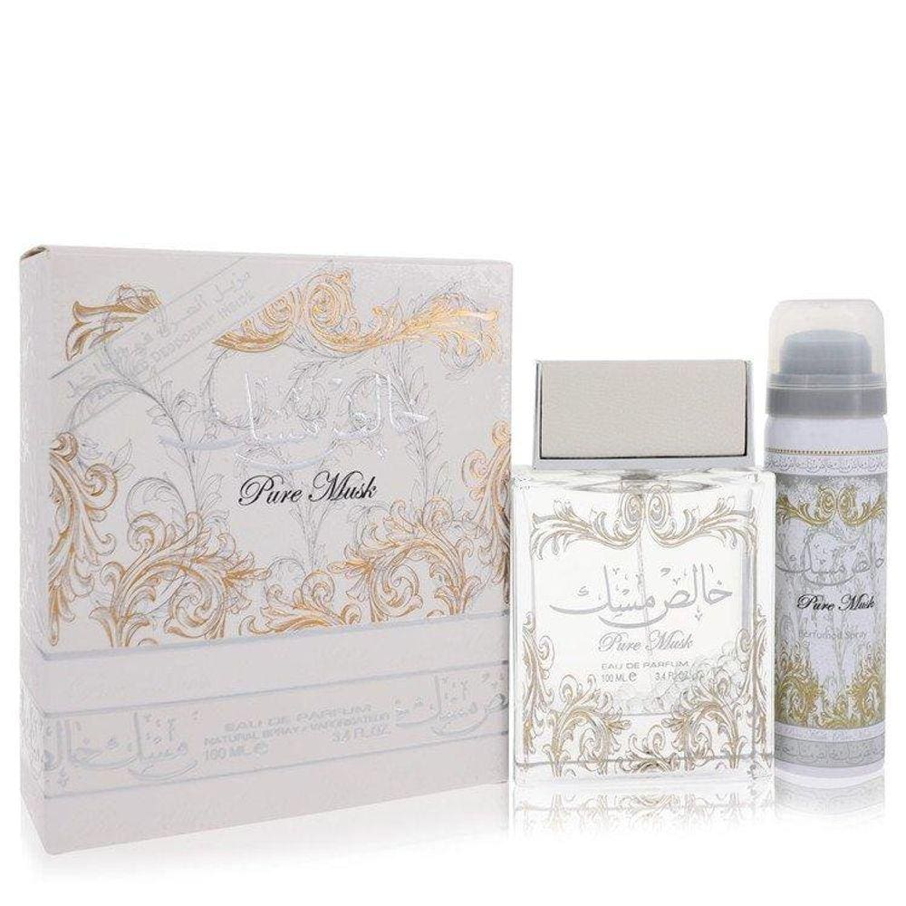 Perfume Feminino Lattafa Pure Khalis Musk Lattafa 100 ml Eau De Parfum Plus + Desodorante 50ml