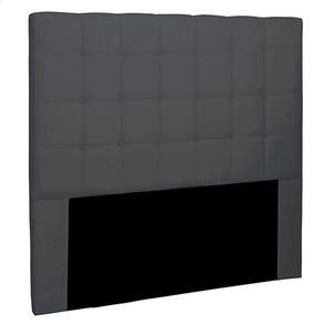 Cabeceira Casal 1,40m Tropea Suede Cinza - Gran Belo