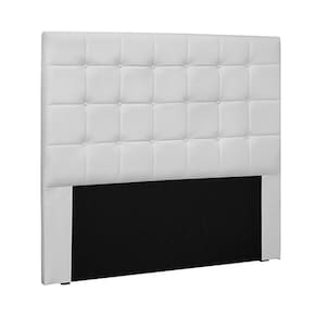 Cabeceira Queen Size 1,60m Tropea Pu Branco - Gran Belo