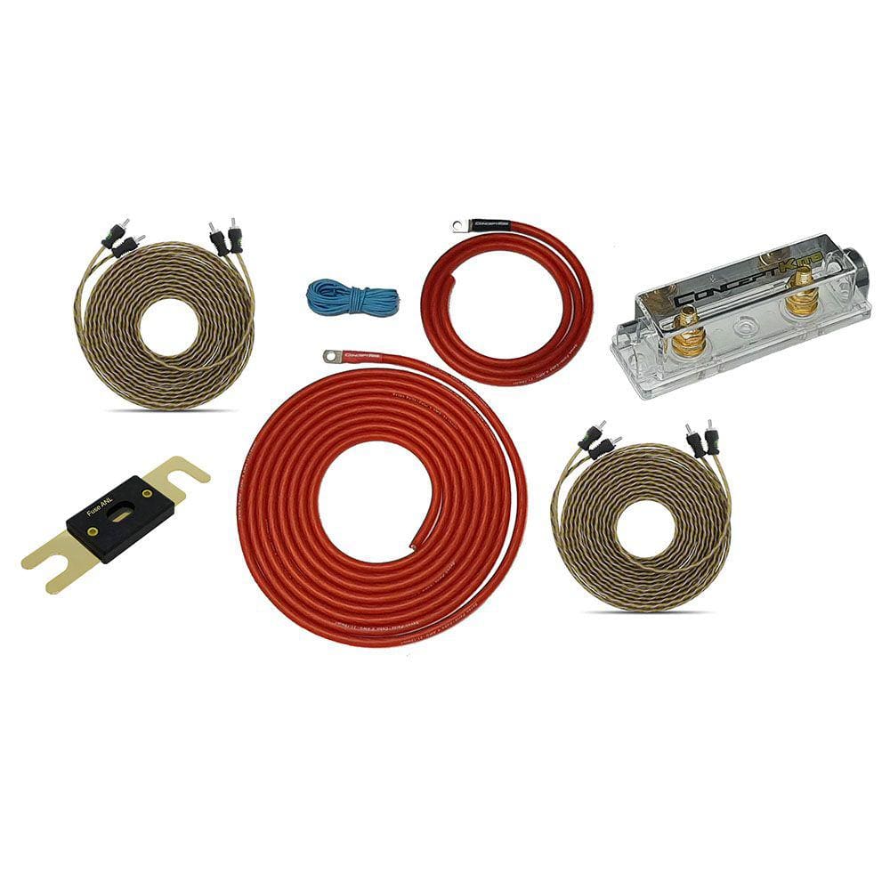 Kit Instalação Cabo 21mm Até 2000wrms