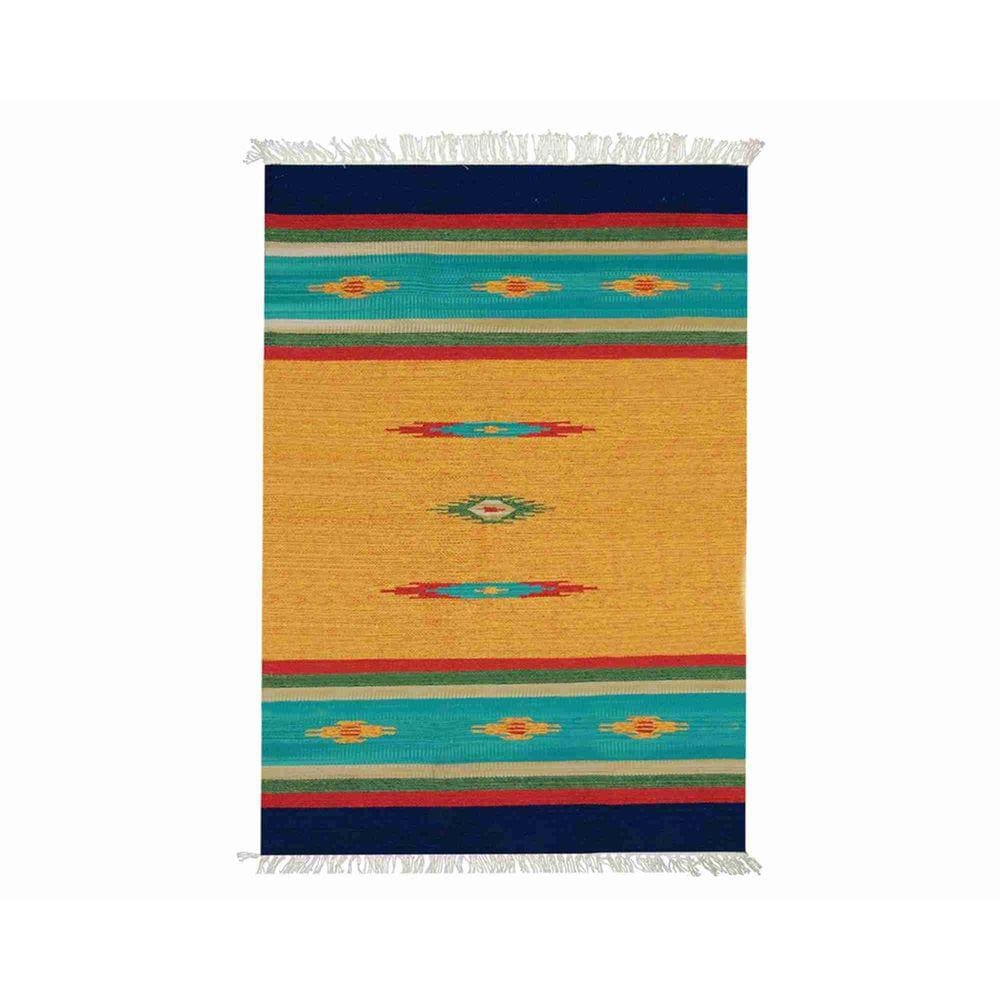 Tapete Kilim 100% Algodão 0,60 x 0,90 Des 003 Niazitex