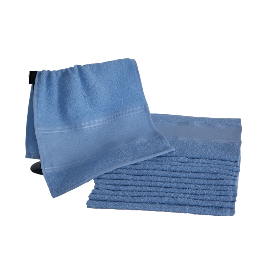Kit 12 Toalhas de Lavabo Mão Linha Social 100% Algodao