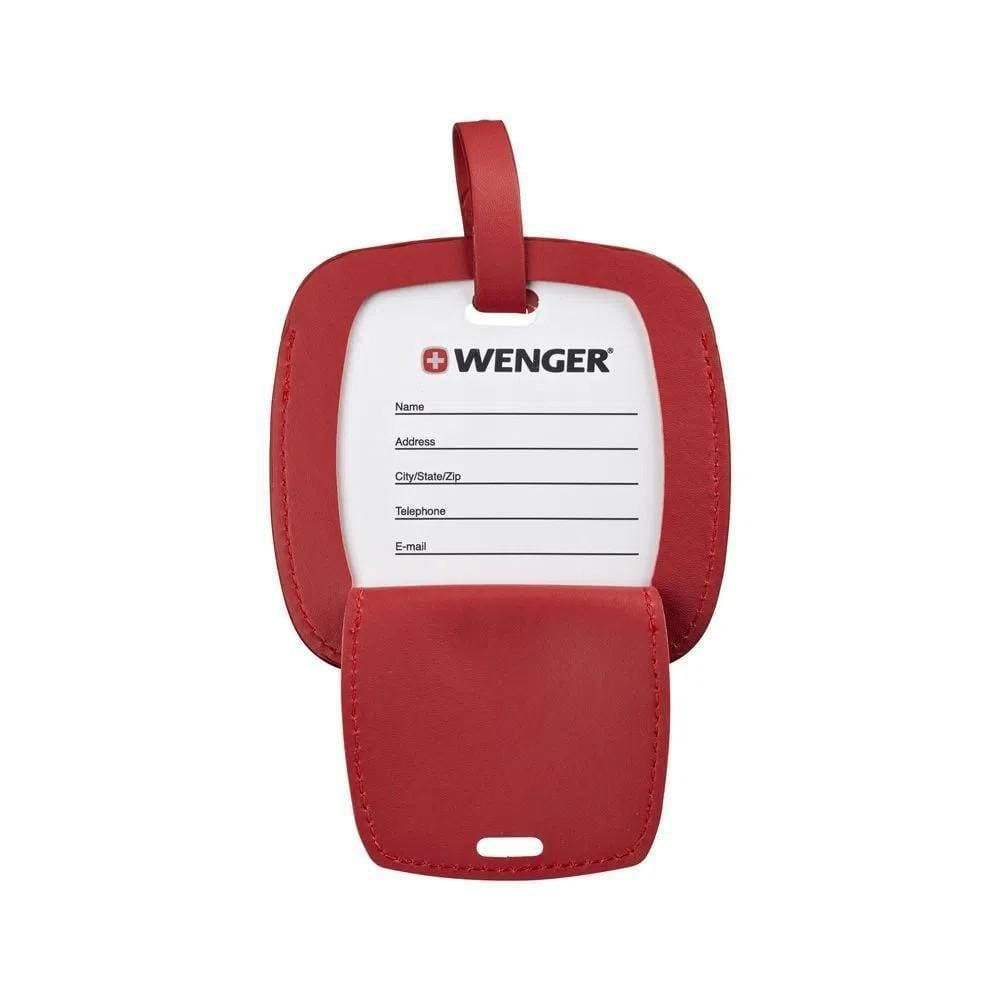 Etiqueta De Identificação Wenger Para Bagagem Jumbo Vermelho