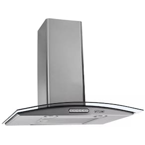 Coifa Parede Vidro Curvo Inox 6 Bocas 80cm 220v - Fogatti