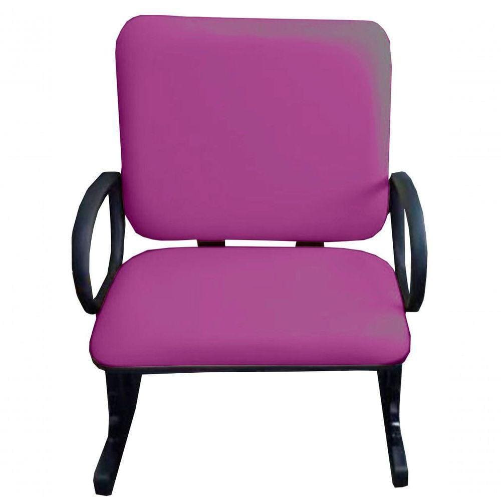 Cadeira Para Escritório Para Obesos Até 250kg Roxo