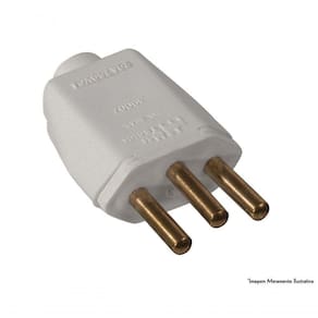 Plug Macho 2P+T 20A/250V Cz 39007 C/10Pcs