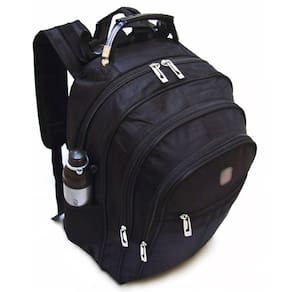 Mochila Bolsa Reforçada Notebook Impermeável Alça Cabo Aço