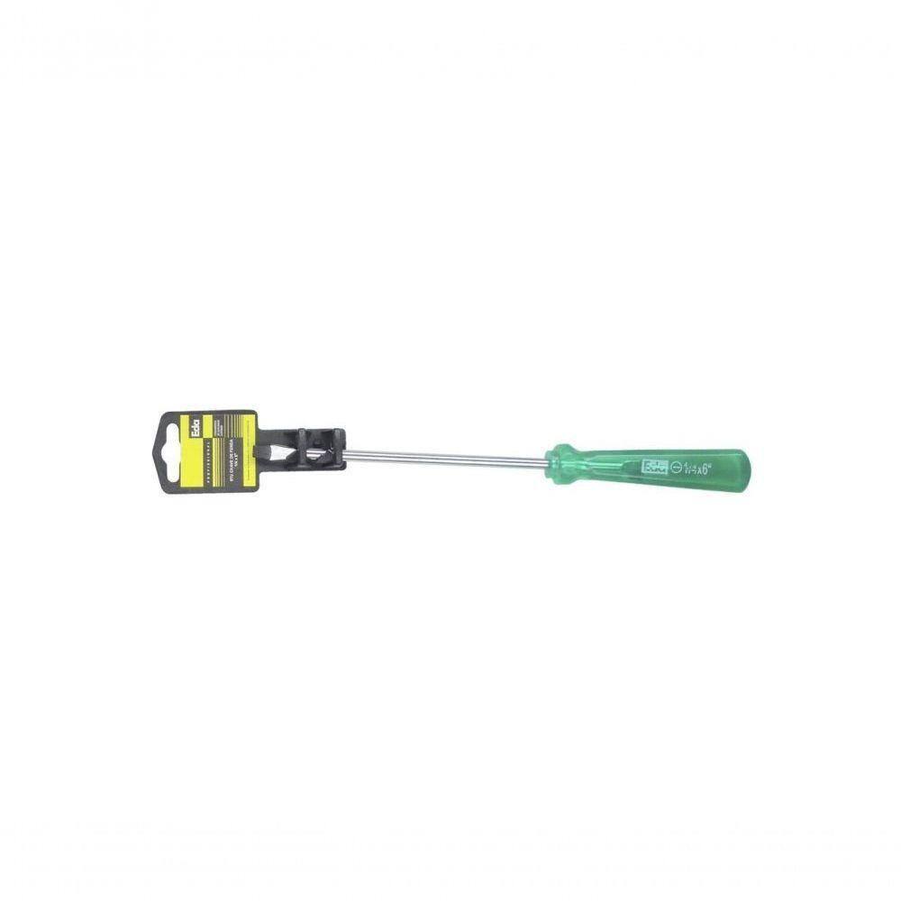 Chave Fenda P.magn Acetato Verde C 1/4equot;x 6equot;