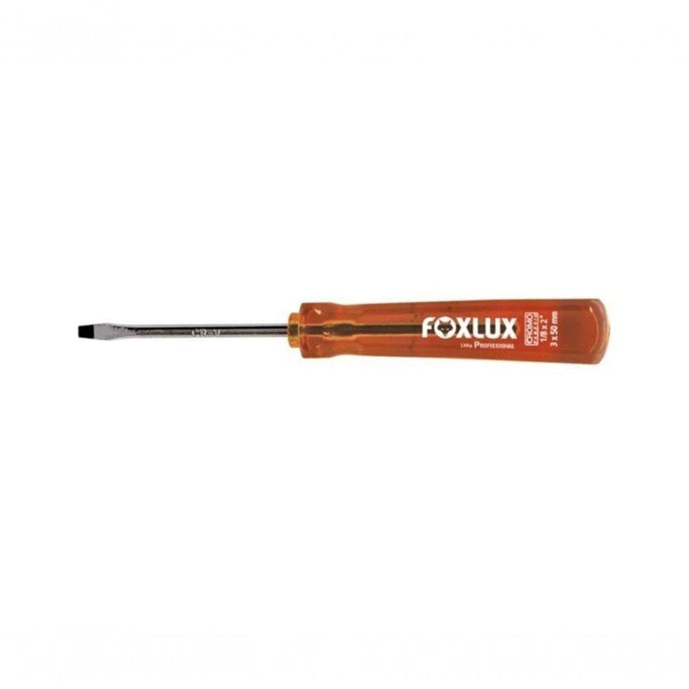 Chave Fenda Foxlux P.magn C 1/4equot;x 6equot; Blister