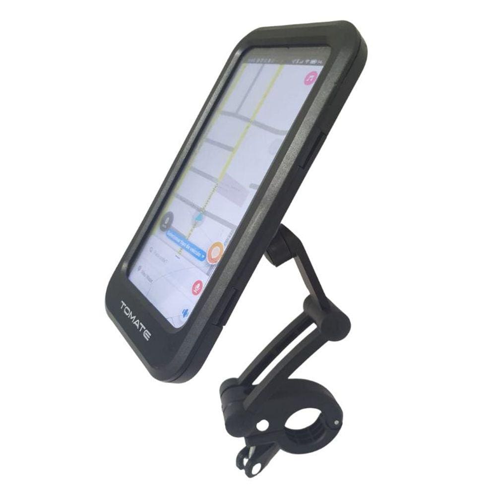 Suporte De Celular Para Motos e Bike Prova da Agua Tomate