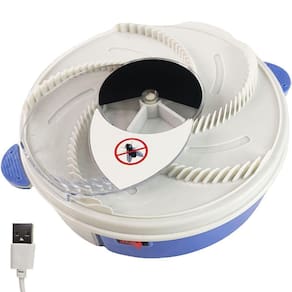 Armadilha Mata Moscas Pega Pernilongos Mosquito Prende Insetos Usb Gaiola