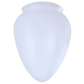 Globo Pera Para Ventilador De Teto ou Lustre com Boca de 10 cm