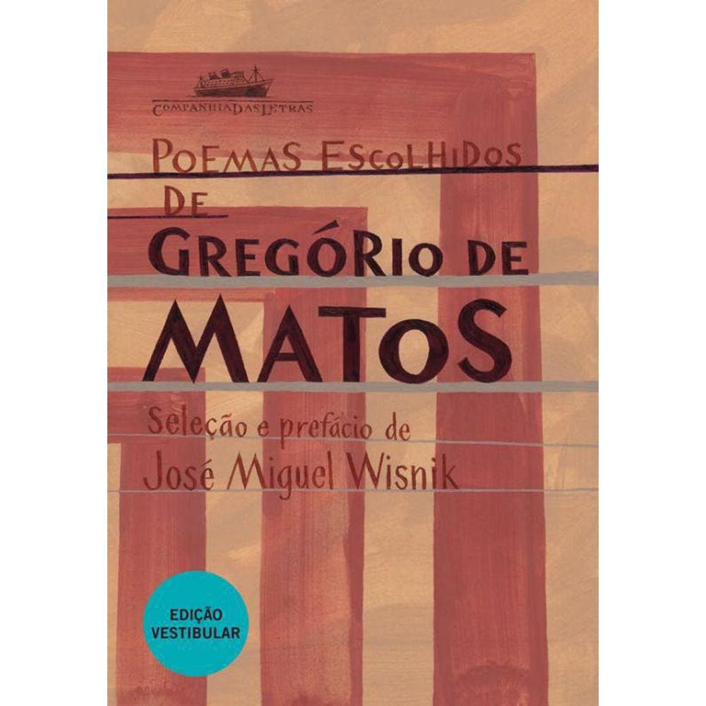 Livro Poemas Escolhidos De Gregorio De Matos