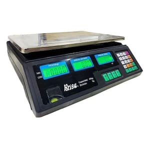 Balança De 40 Kg - Bivolt Preta