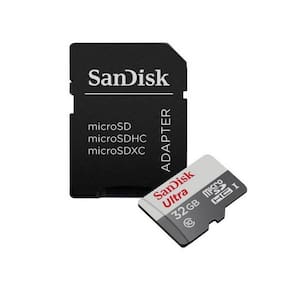 Cartão De Memória 32 Gb Micro Sd Ultra Class 10 Preto